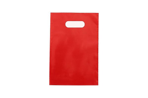 Sacola Boca Vazada Primeira Linha Vermelha 30x40 - 60 Unidades