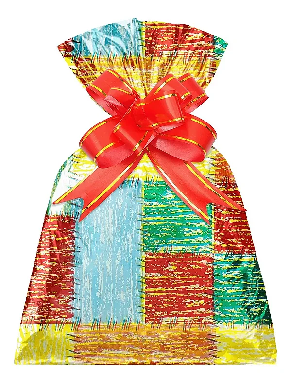 Saco para Presente 20x29CM Giz de Cera - 50 Unidades