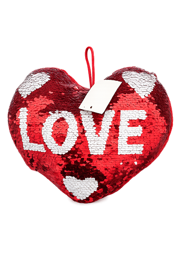Coração de Pelúcia Love Paete - Poliéster - 30CM