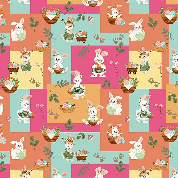 TC051 Tricoline Coelho Campestre