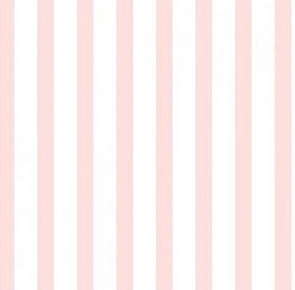 Tricoline Estampada Listrado Smart Rosa