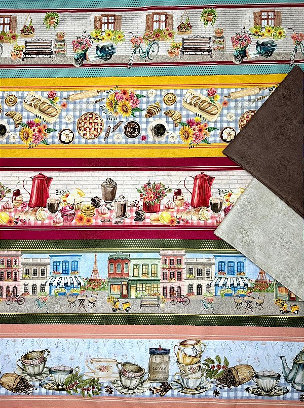 BR050 Kit Barrado Café em Paris