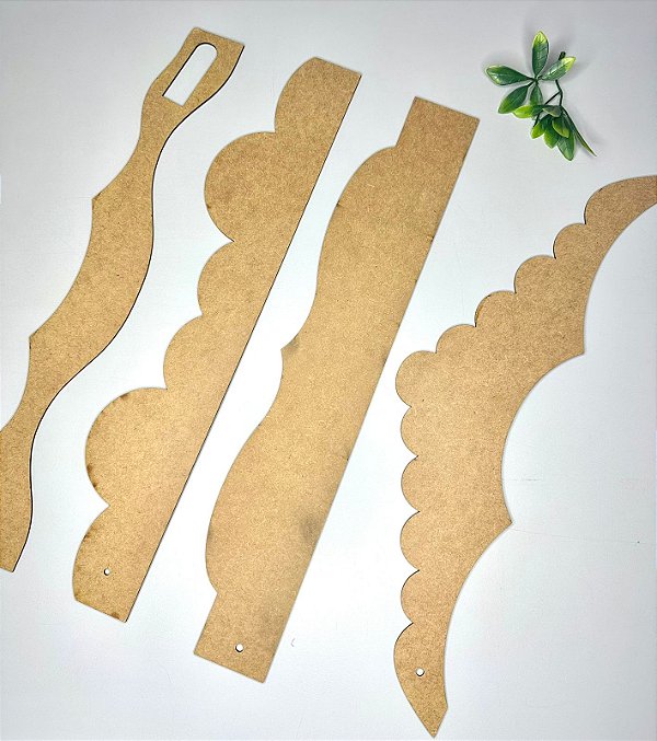 Kit Régua MDF para Barrado 1 (1, 2, 3 e 4)