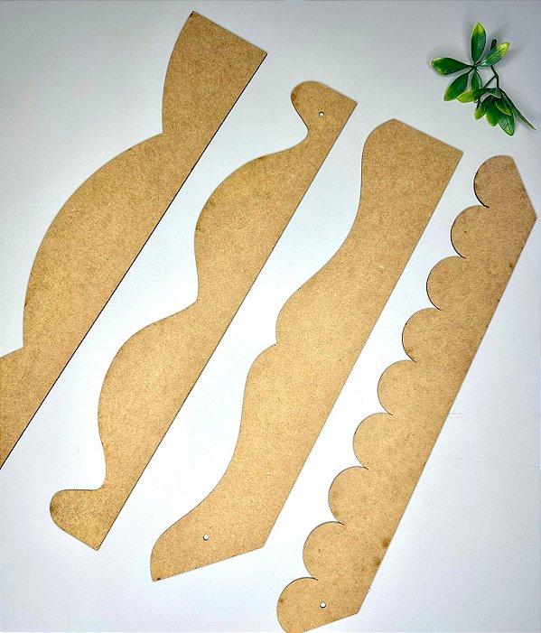 Kit Régua MDF para Barrado 2 (5, 6, 7 e 8)