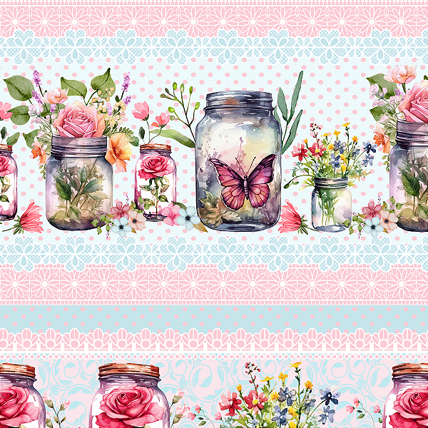 BR130 Barrado Flores no Pote (MC)