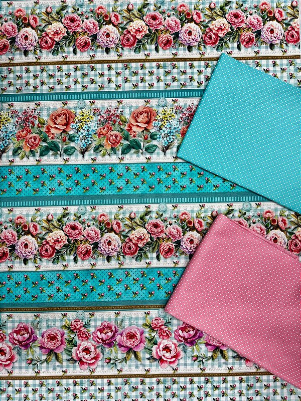 BR001 Kit Barrado Tiffany - Flower Love