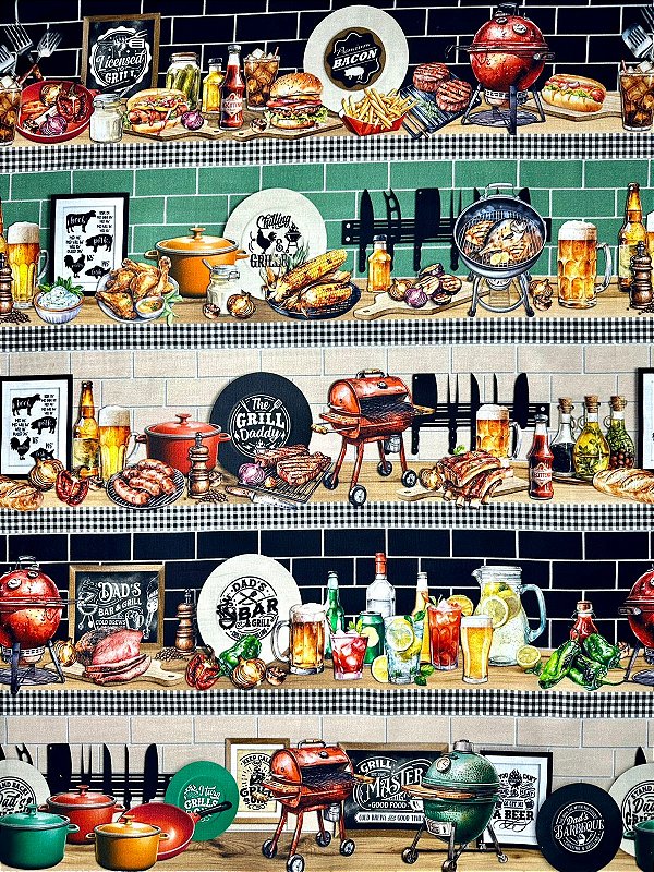 BR010 Barrado de Faixa Barbecue