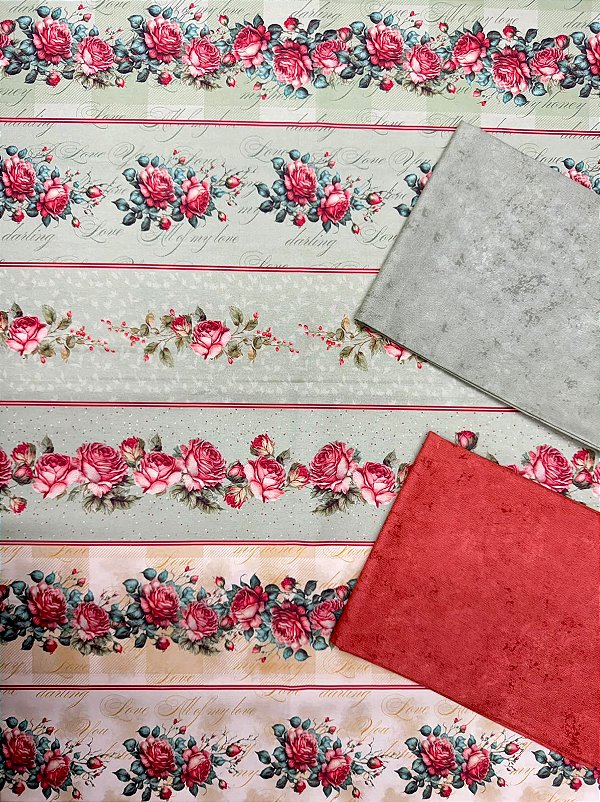 BR134 Kit Barrado Rosas Romance