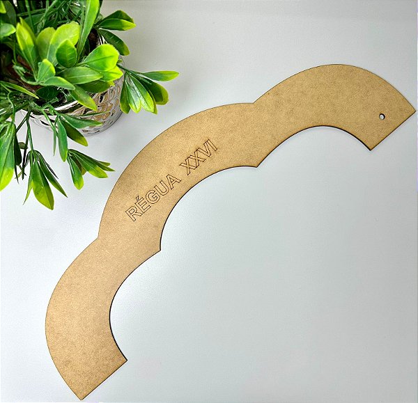 Régua MDF para Barrado - XXVI