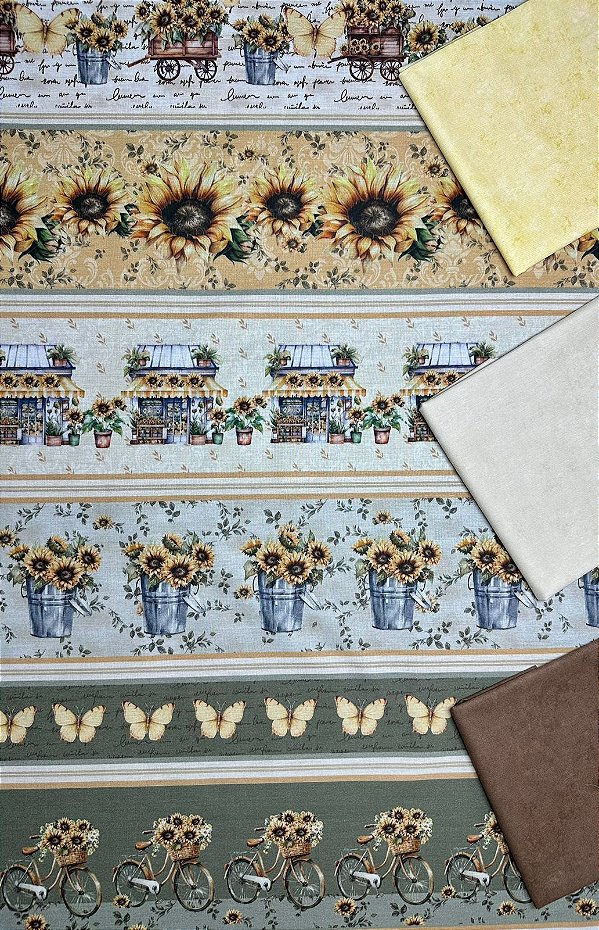 BR102 Kit Barrado Jardim de Girassóis