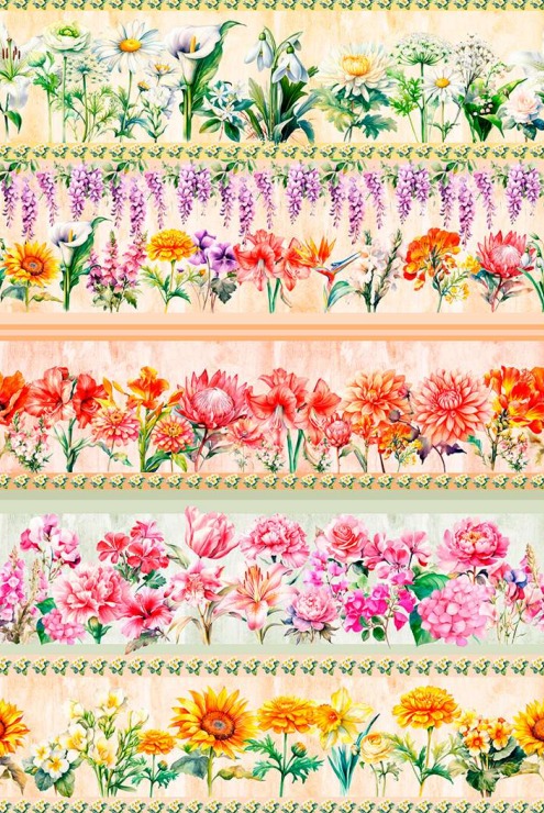 BR033 Barrado Sonhos Floridos