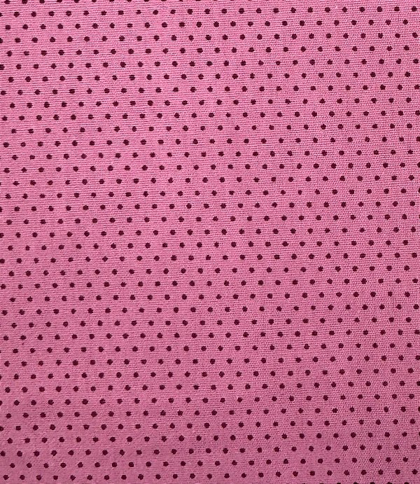 Tricoline Poá Ton Ton Rosa Rei