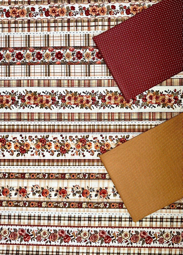 BR035 Kit Barrado Floral Telha