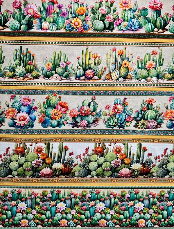 BR005 Barrado 3D Cactos