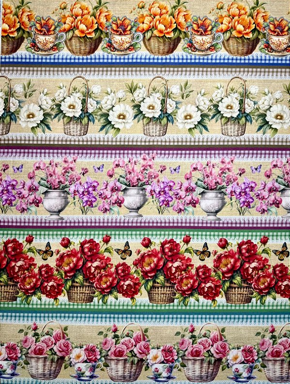 BR002 Barrado Cesta de Flores