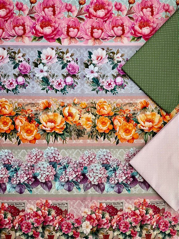 BR017 Kit Barrado Peônias