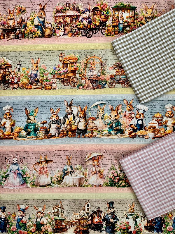 BR087 Kit Barrado A Fábrica Do Coelhinho Pipo