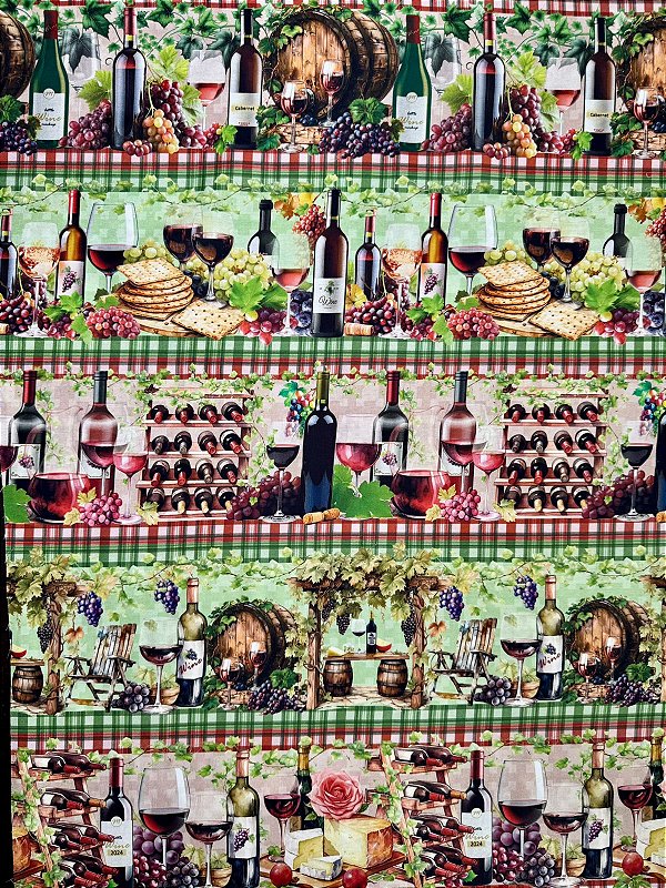 BR029 Barrado Garrafas de Vinhos