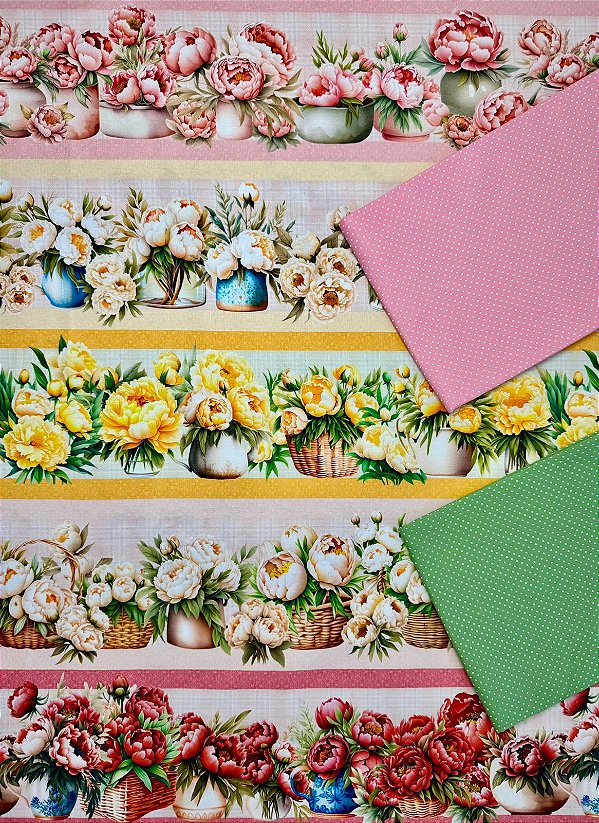 BR174 Kit Barrado Alegria Floral