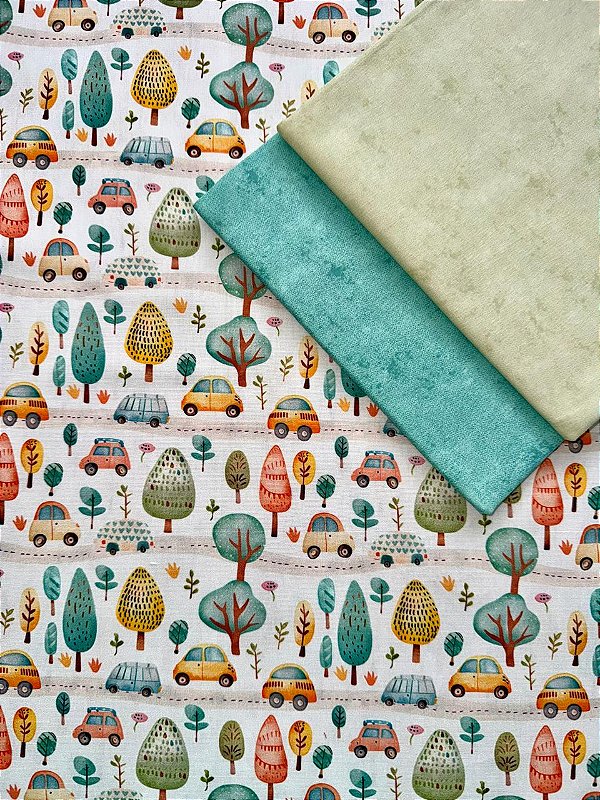 Kit TC003 Tricoline Pela Cidade Carros