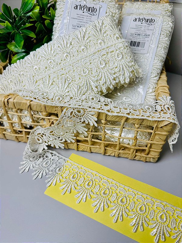 Guipure Ref: GP050 (Marfim)