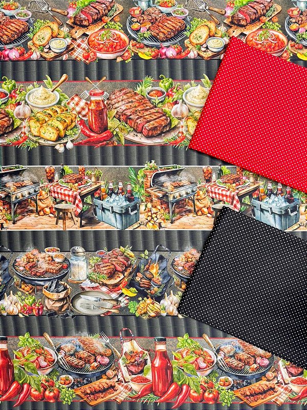 BR200 Kit Barrado Churrasco sem Bebida