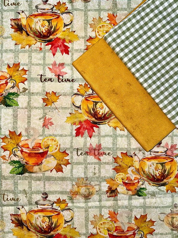 Kit TC022 Tricoline Tea Time