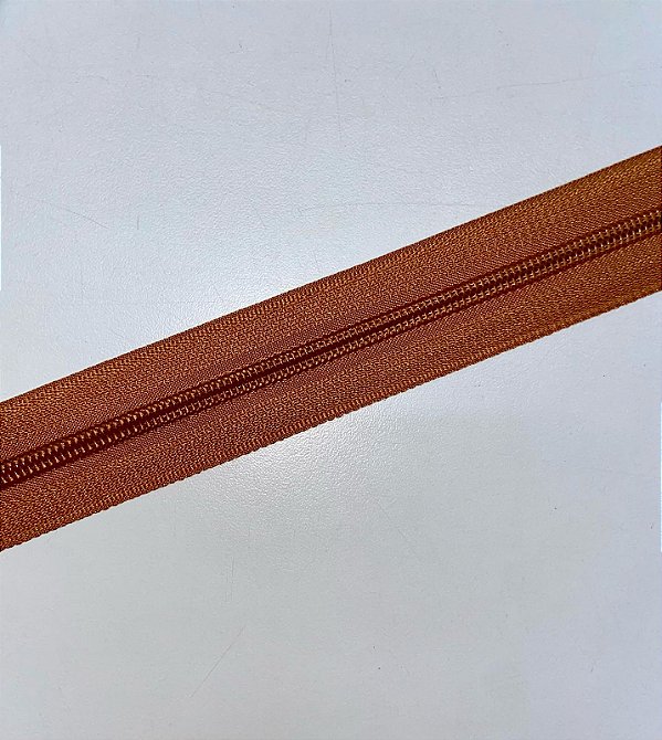 Zíper Nylon N5 (cor caramelo ) - 1 metro