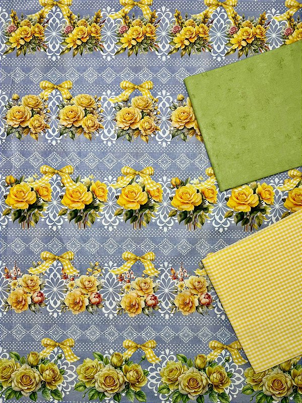 Kit BR233 Barrado Laços Amarelos