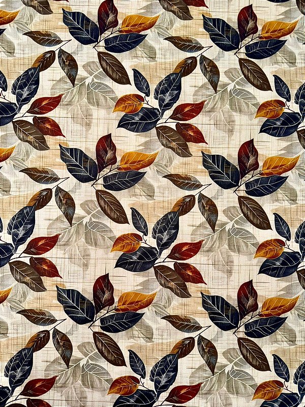 TC091 Tricoline Folhas de Outono