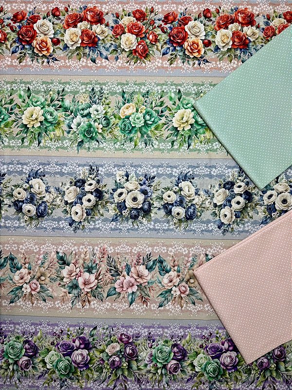 Kit BR243 Floral Versalhes