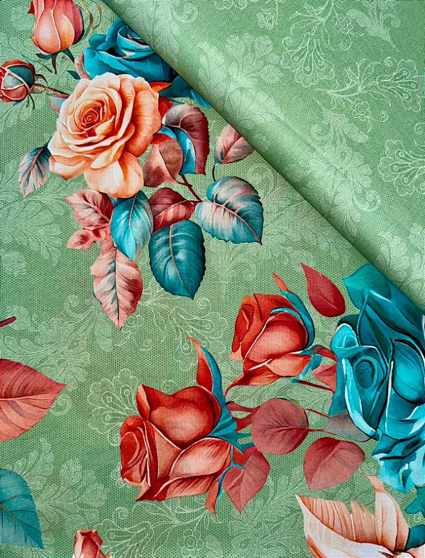 TC106 Kit Tricoline Secret Garden Verde