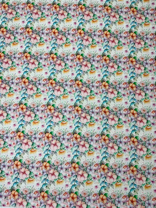 TC115 Tricoline sonho de flores