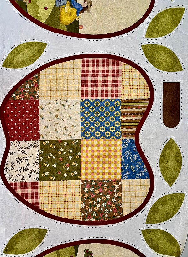 Sousplat Maça (3 peças)