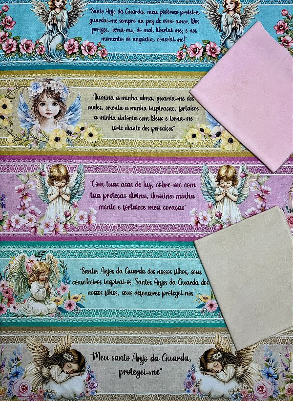 Kit BR260 barrado frases de Anjo da guarda