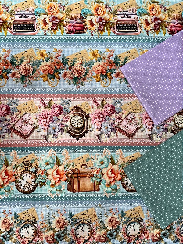 Kit BR272 Barrado encantos do passado