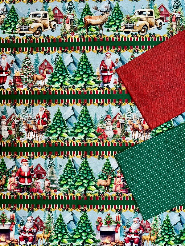 Kit BR273 Barrado Noel na montanha