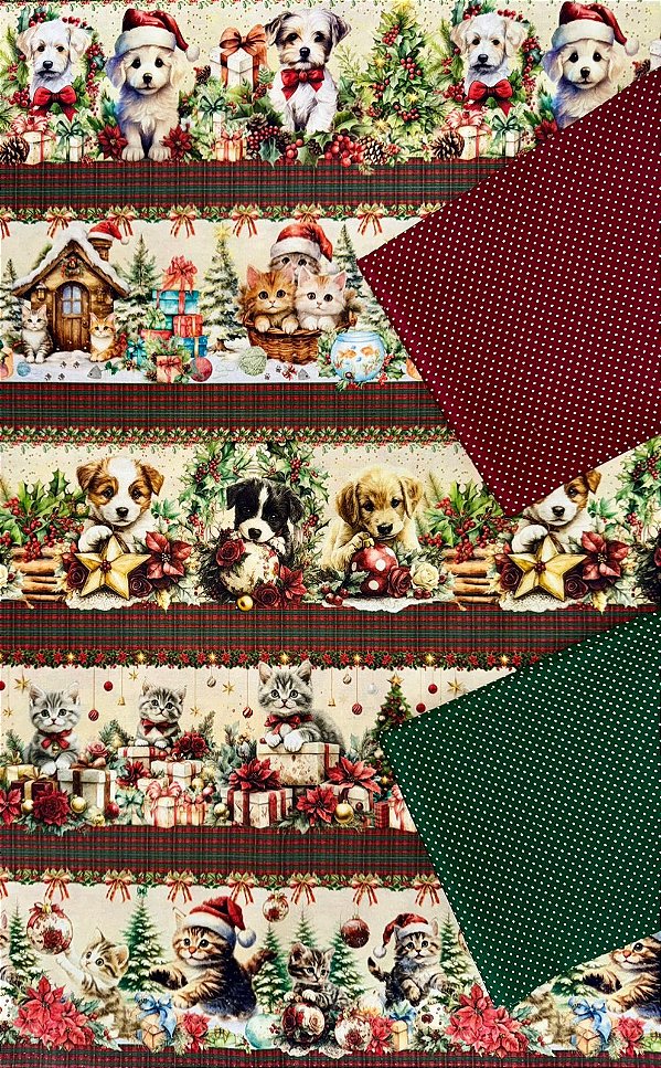 Kit BR294 Barrado pet noel