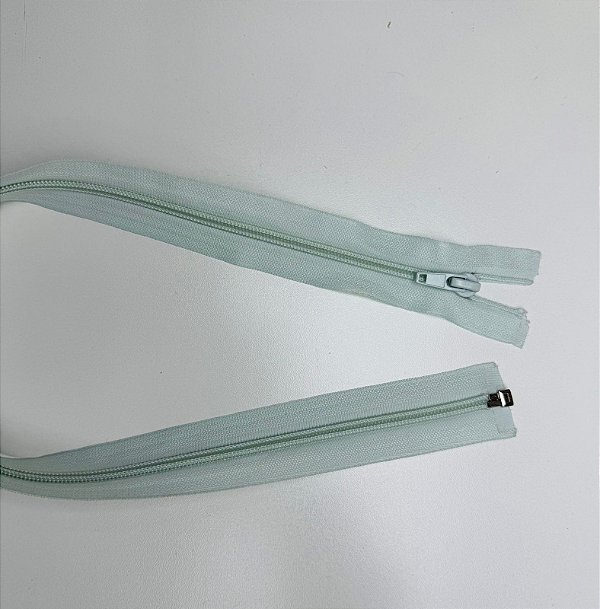 Zíper Nylon N5 (cor verde menta) - 60cm