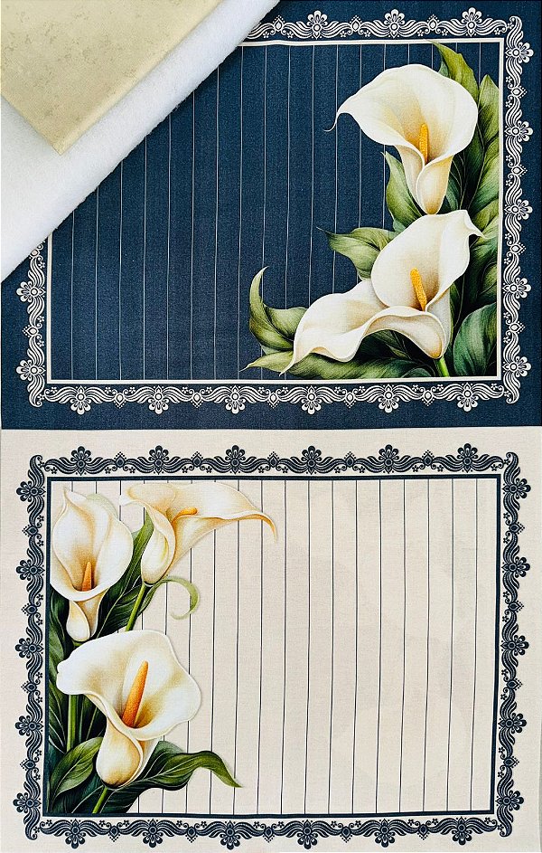 Kit Jogo Americano copo de leite (4 peças)