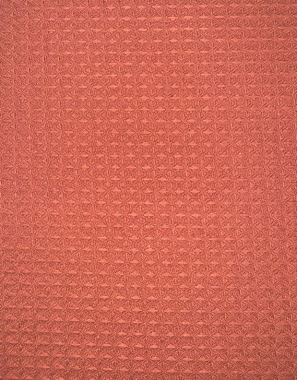 Tecido Favo Algodão - Canela