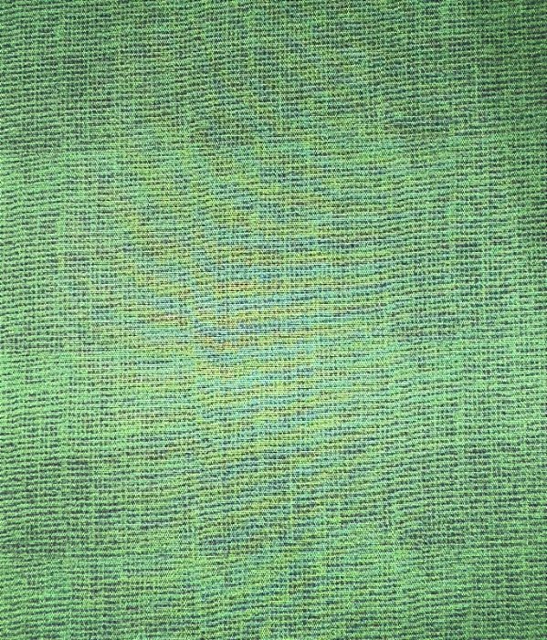 Tricoline Efeito Linho verde escuro