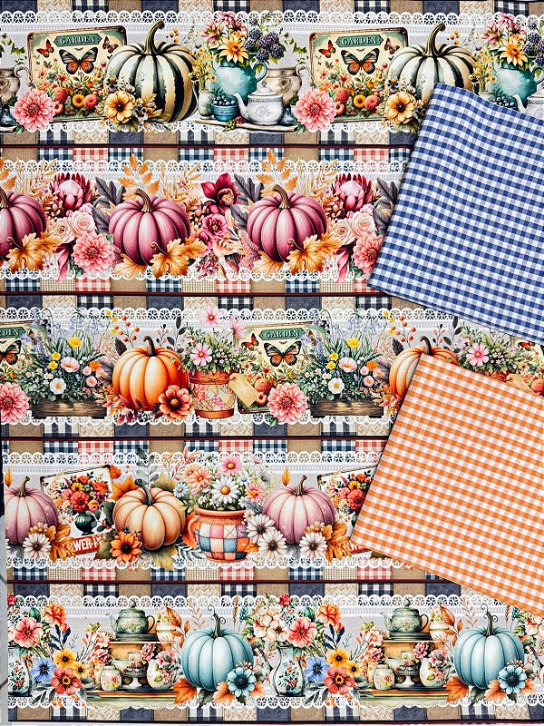 Kit BR316 Barrado Doce Abóboras