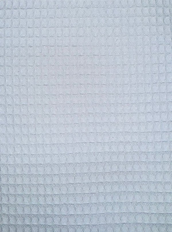 Tecido Favo Algodão - Branco