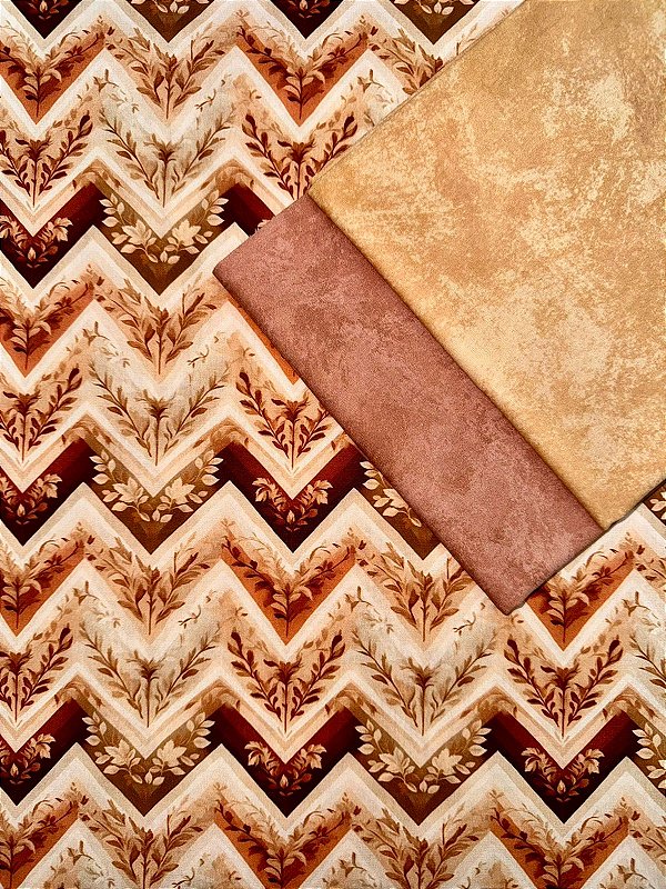 Kit TC158 Tricoline Zig Zag Rustico