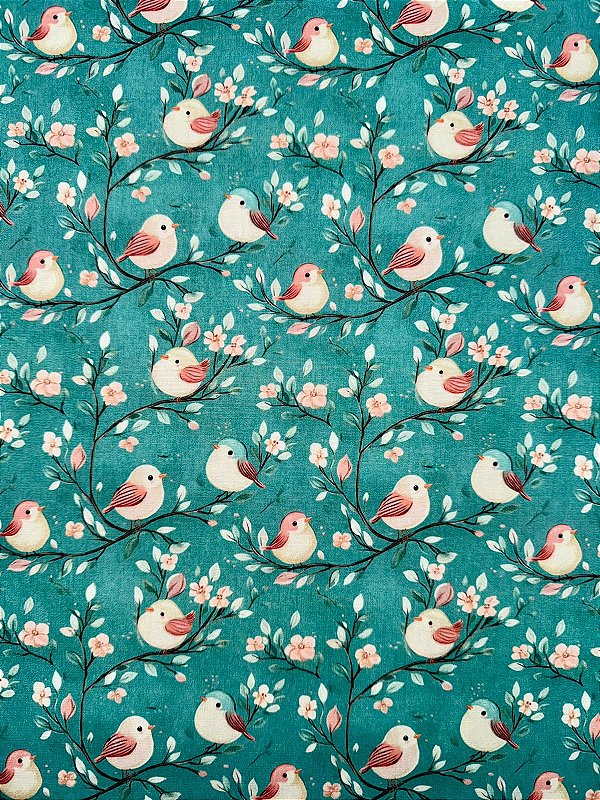 TC156 Tricoline Melodia dos Pássaros