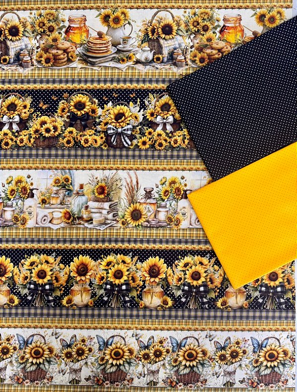 Kit BR331 Barrado sunflowers