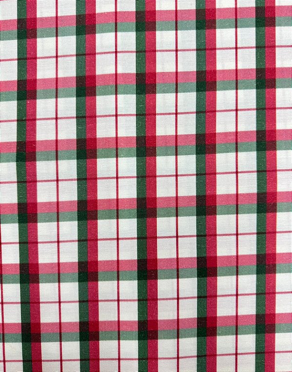 Tricoline Xadrez Natalino  2