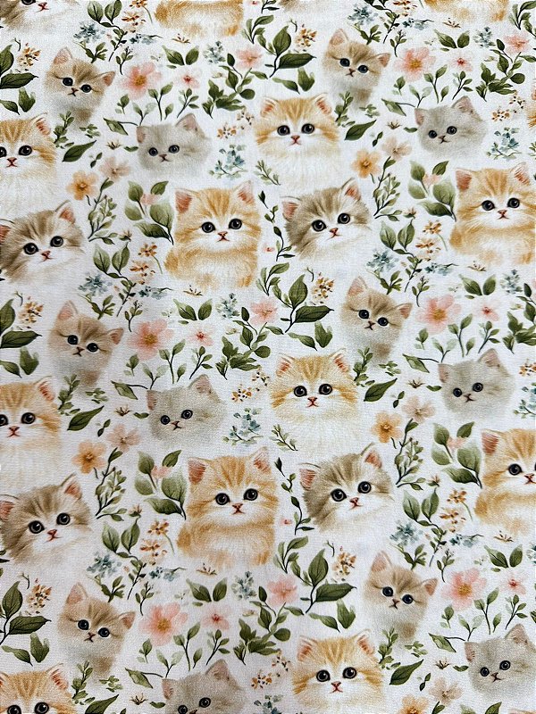 TC170 Tricoline Encantos Felinos