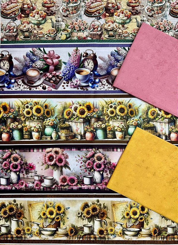 Kit BR349 Barrado Chá das Cinco